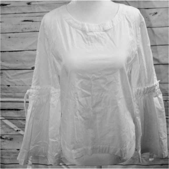NWT Laundry Peasant Sleeve Top - Picture 5 of 5